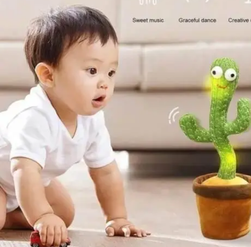 “डांसिंग कैक्टस टॉय – बच्चों का बोलने-गाने वाला दोस्त”The Viral Dancing Cactus – Keeps Kids Happy & Parents Relaxed”