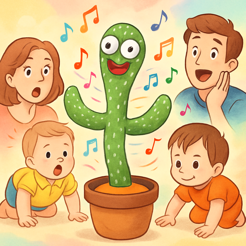 “डांसिंग कैक्टस टॉय – बच्चों का बोलने-गाने वाला दोस्त”The Viral Dancing Cactus – Keeps Kids Happy & Parents Relaxed”